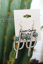 Load image into Gallery viewer, Carmine Cactus Earrings
