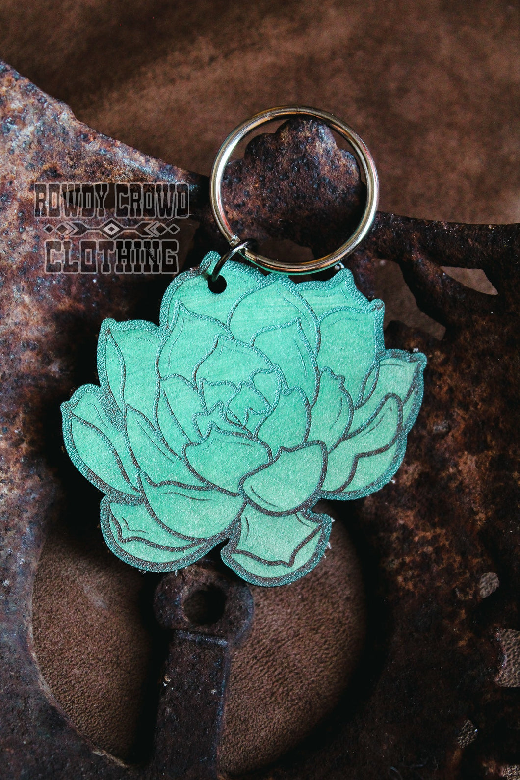 Hens & Chicks Keychain