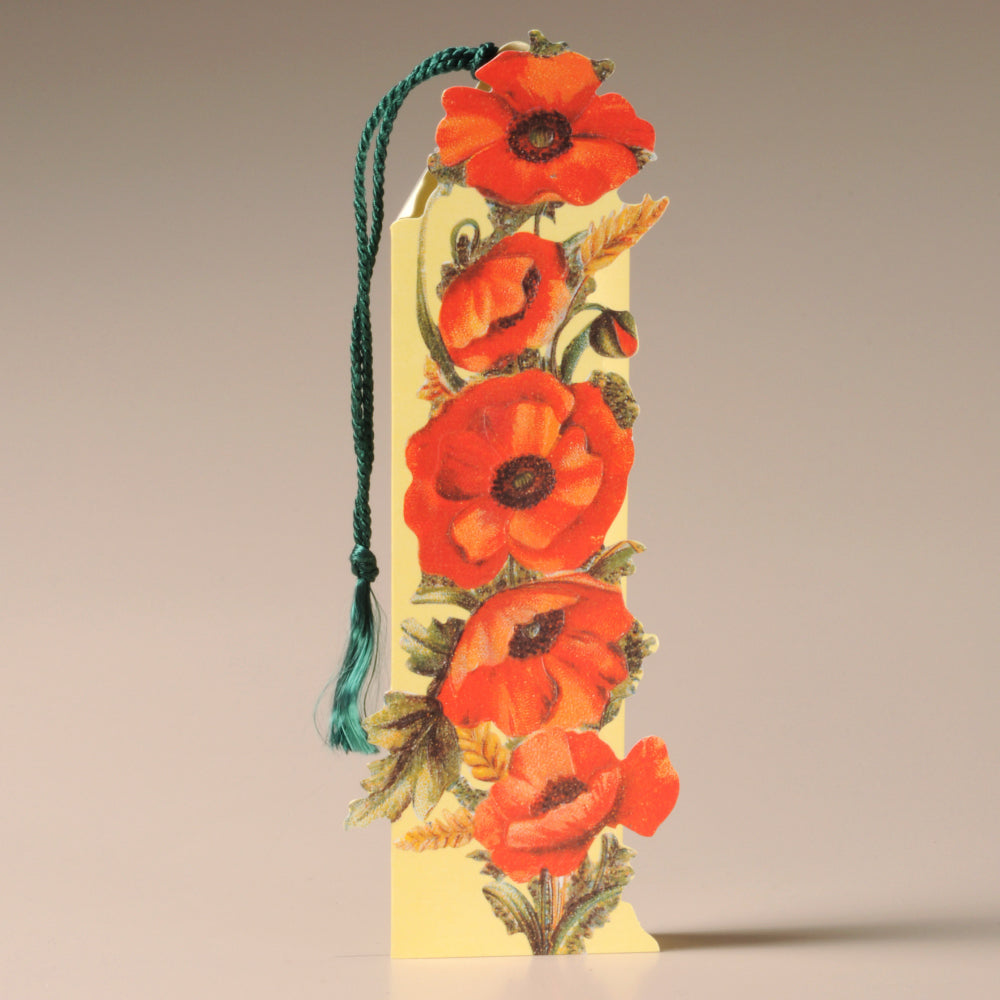 Mamelok Floral Bookmark  – Poppies
