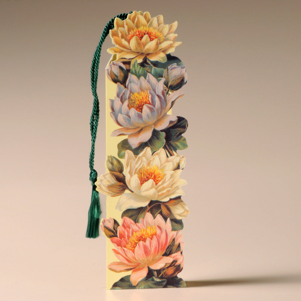 Mamelok Floral Bookmark  – Water Lilies