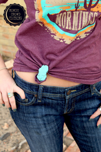 Load image into Gallery viewer, Turquoise Scarf Slide/ Ring / Tee Clip
